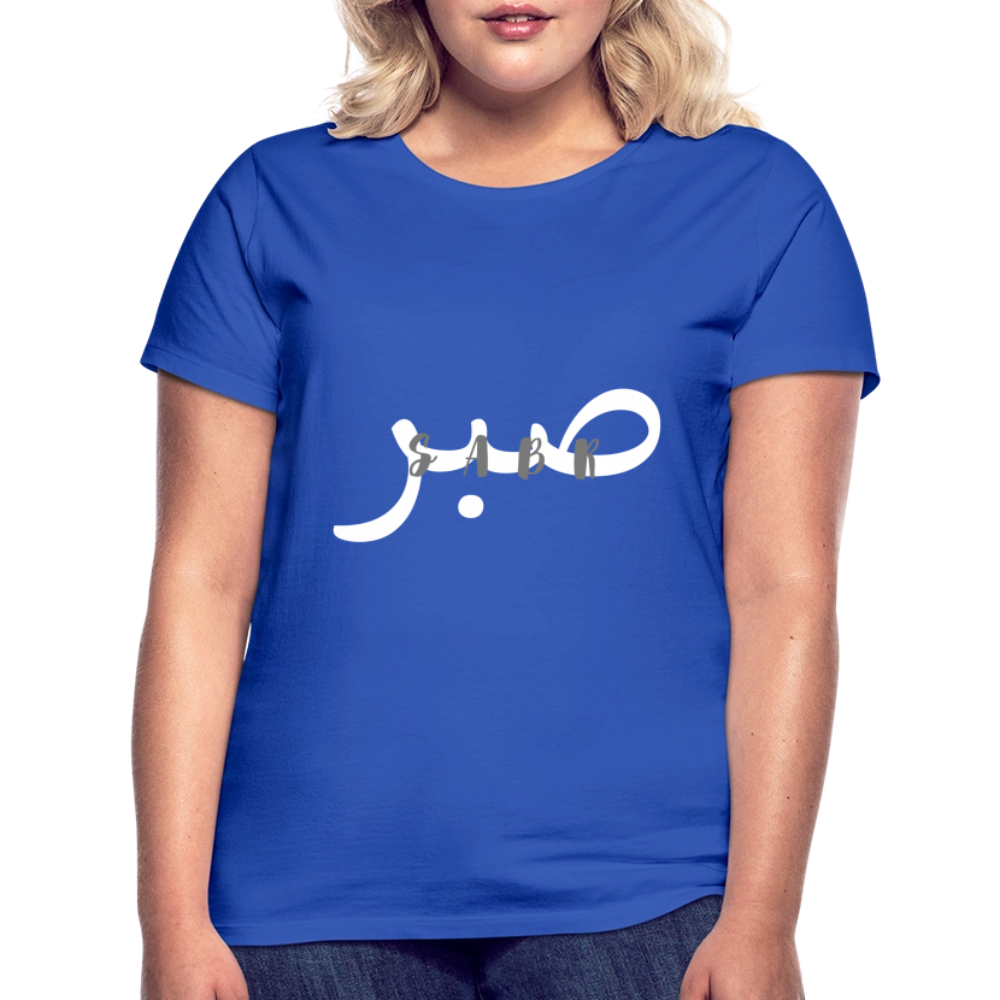 T-shirt Femme - SABR - bleu royal