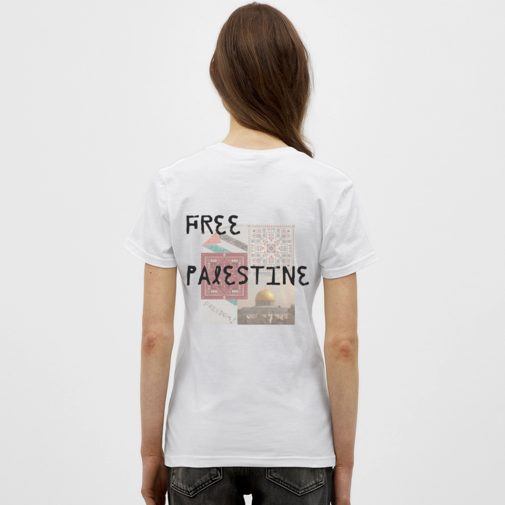 T-shirt - PALESTINE - blanc