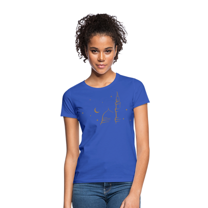 T-shirt Femme - RAMADAN - bleu royal