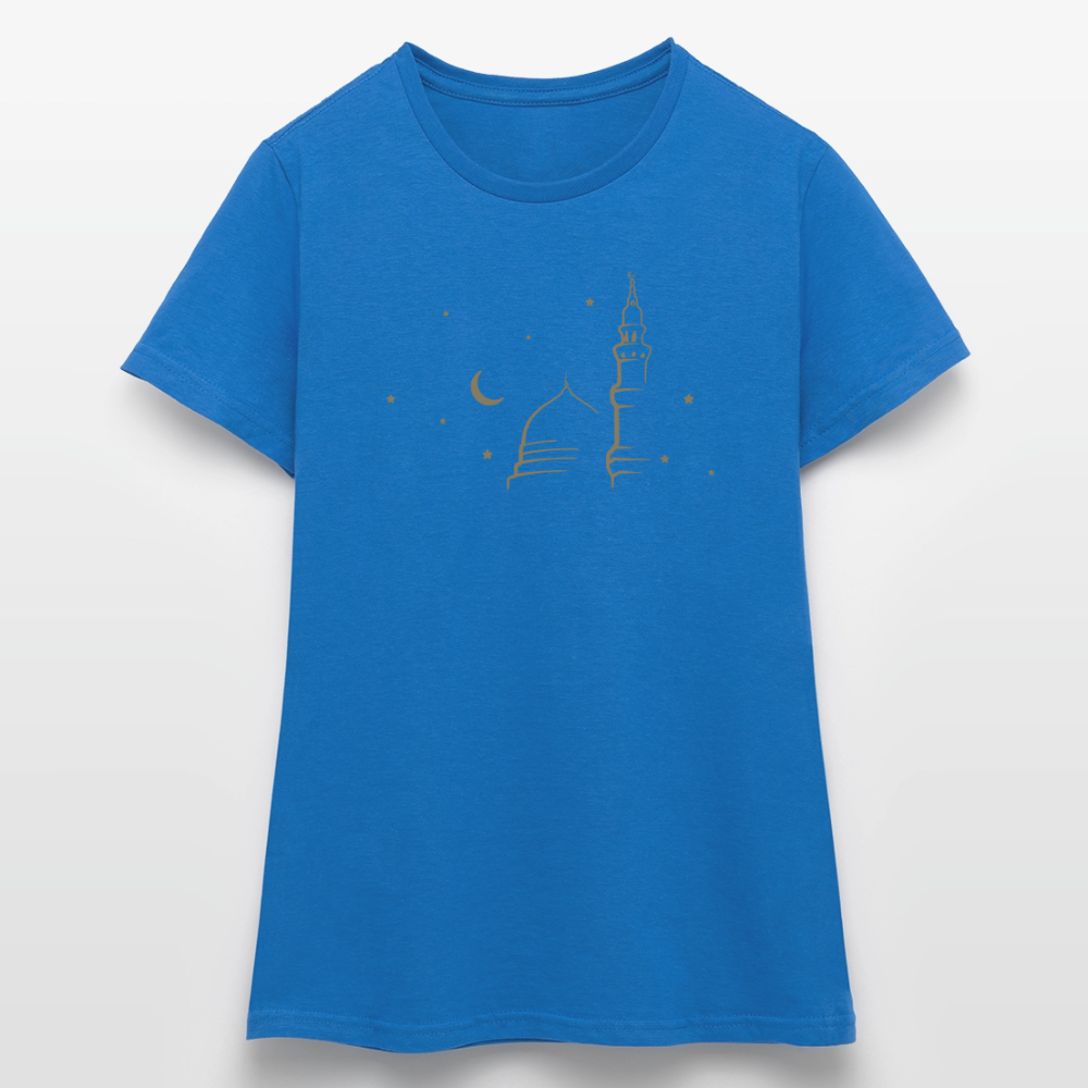 T-shirt Femme - RAMADAN - bleu royal