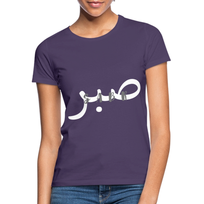 T-shirt Femme - SABR - violet foncé