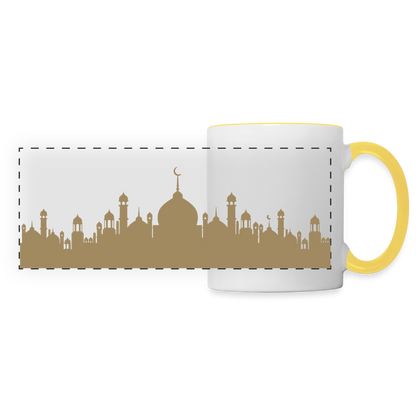 Mug panoramique - RAMADAN - blanc/jaune