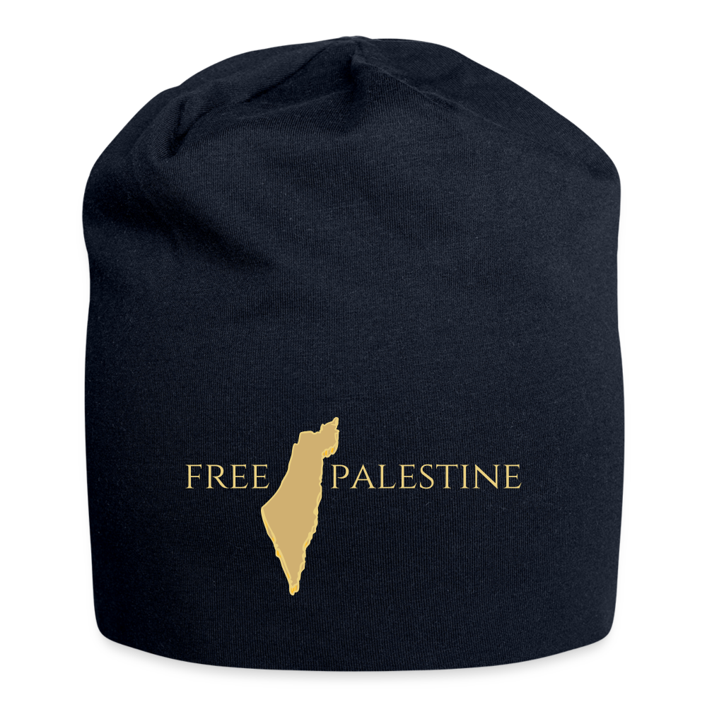 Bonnet en jersey - PALESTINE - bleu marine