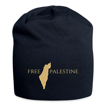 Bonnet en jersey - PALESTINE - bleu marine