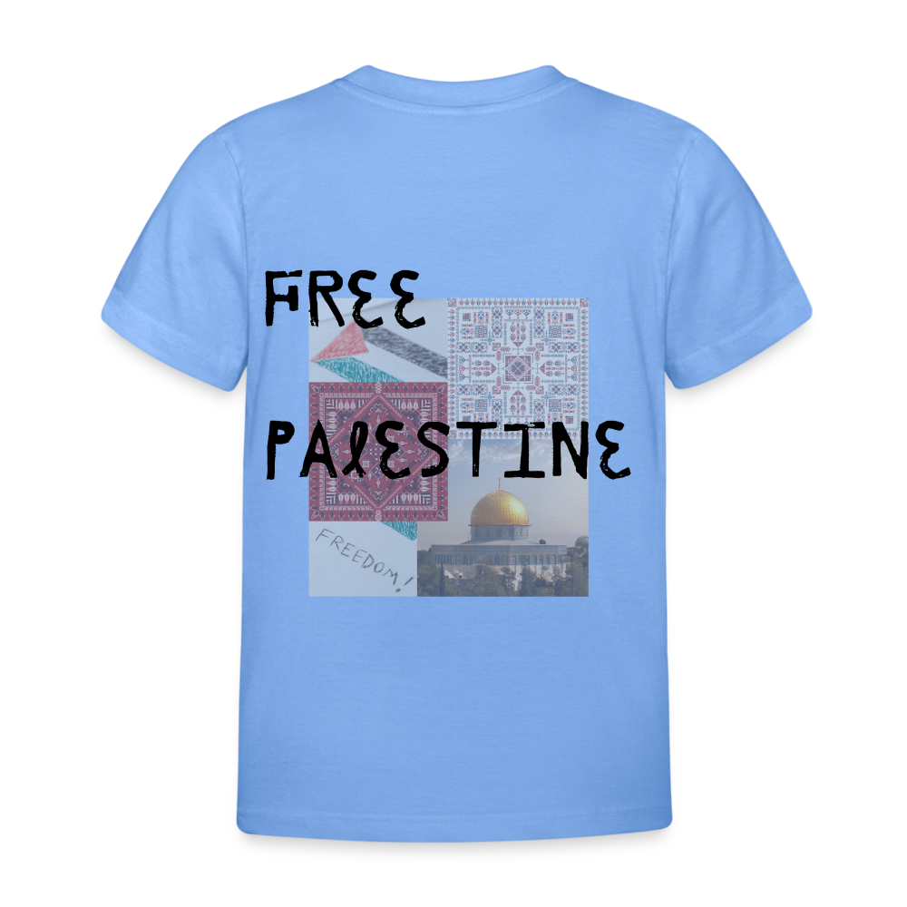 T-shirt Enfant - PALESTINE - bleu ciel