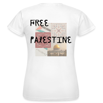 T-shirt - PALESTINE - blanc