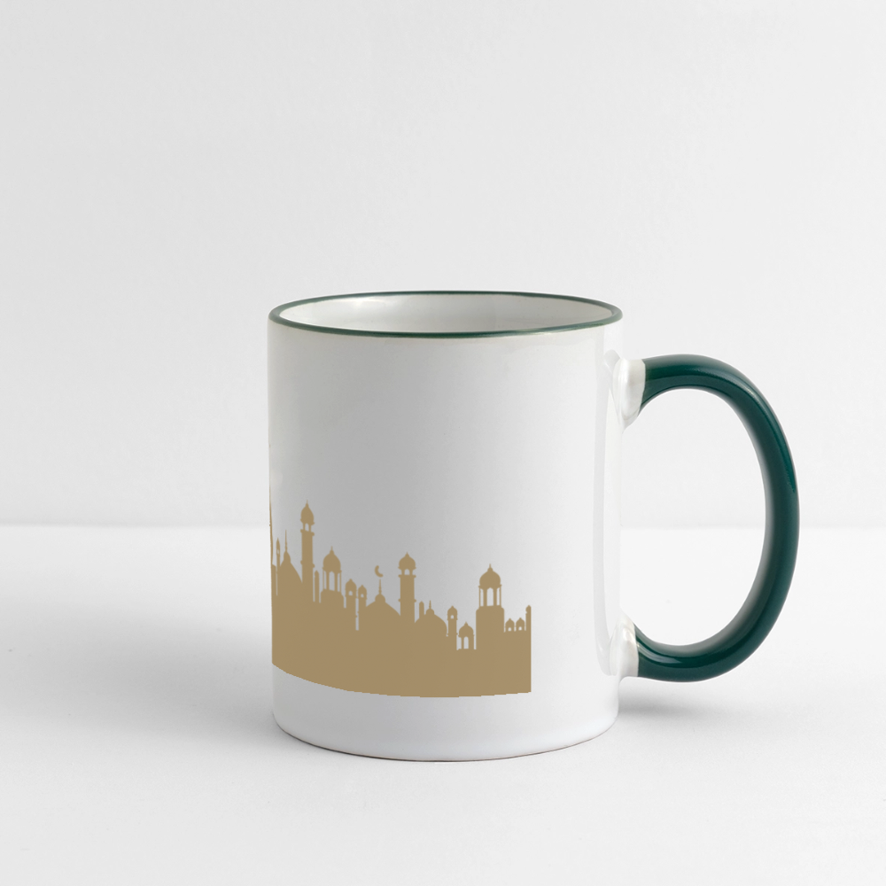 Mug panoramique - RAMADAN - blanc/vert foncé