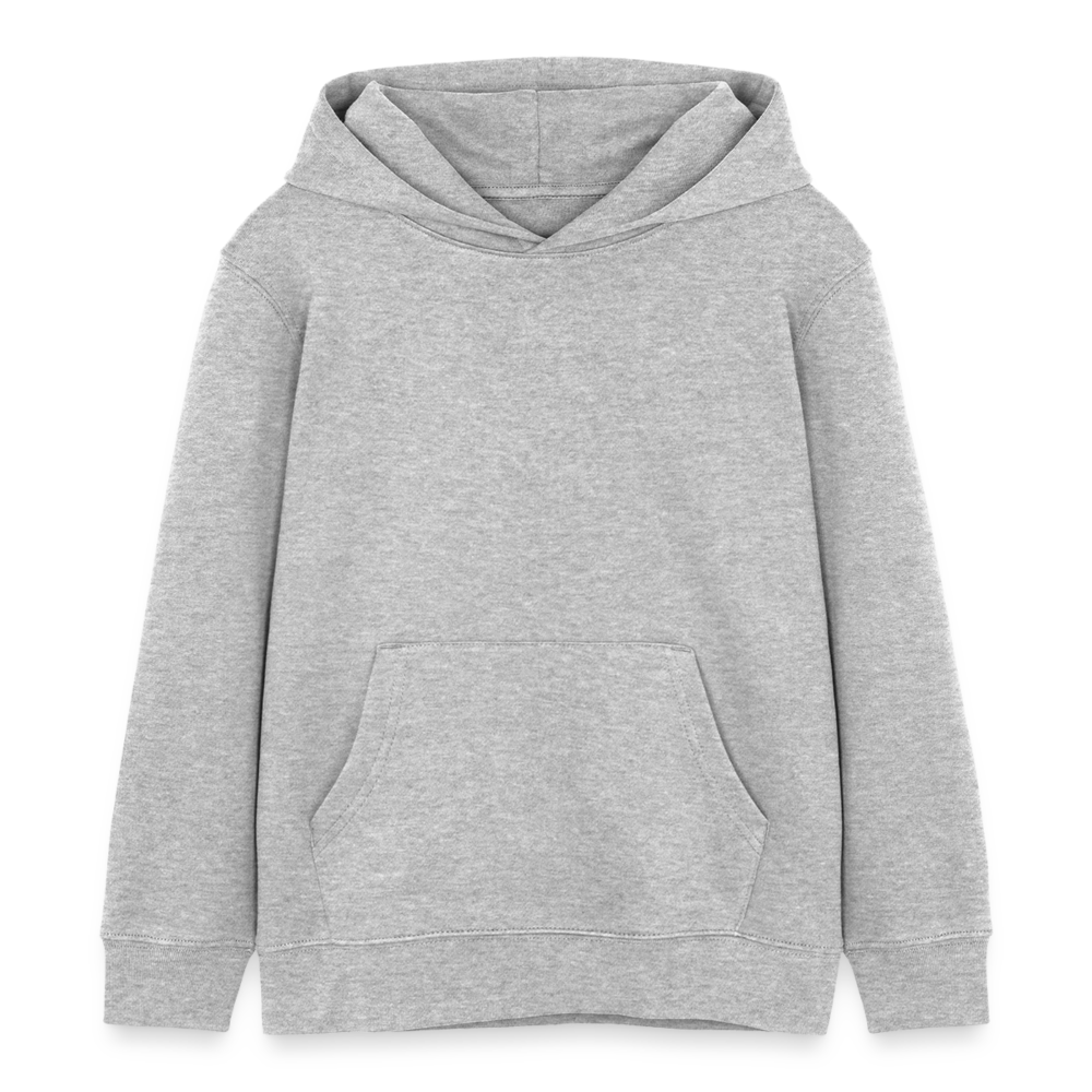 Sweat à capuche bio Mini  Enfant - PALESTINE - gris chiné