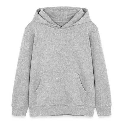 Sweat à capuche bio Mini  Enfant - PALESTINE - gris chiné