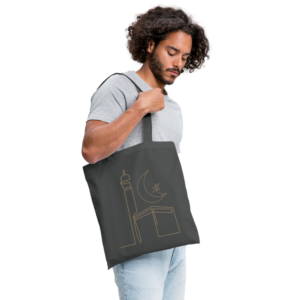 Tote Bag - RAMADAN - gris graphite