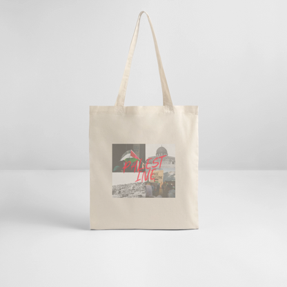 Tote bag bio - blanc cassé