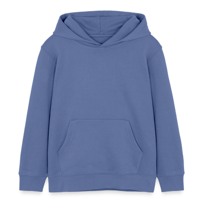 Sweat à capuche bio Mini  Enfant - PALESTINE - bleu