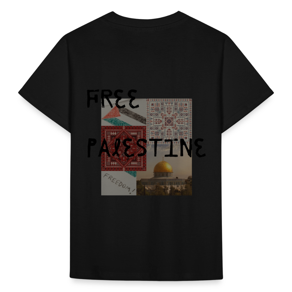 T-shirt Enfant - PALESTINE - noir