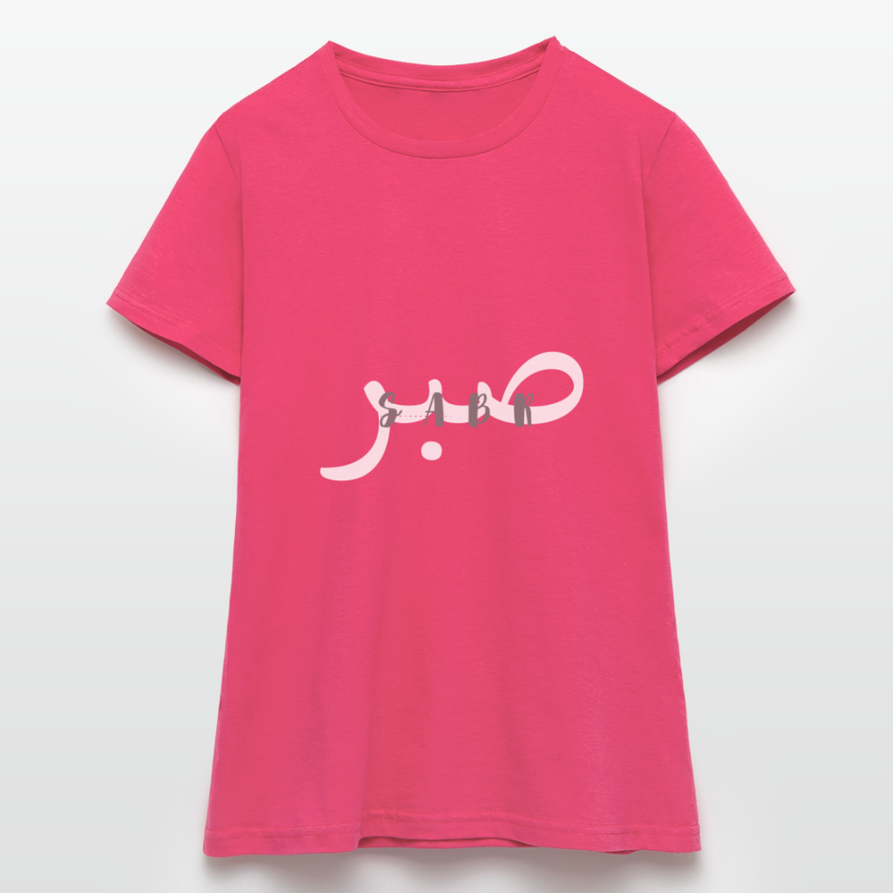 T-shirt Femme - SABR - rose azalée