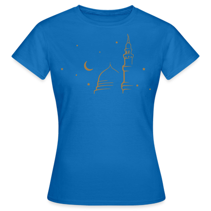 T-shirt Femme - RAMADAN - bleu royal