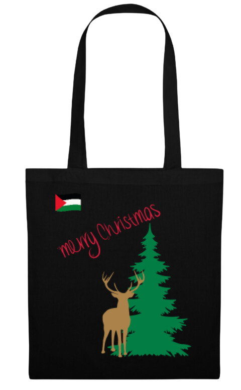 Sac en tissu Noel sapin