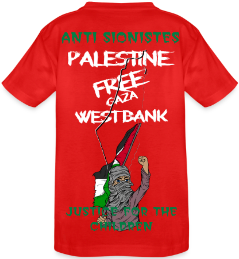 Tee shirt Palestine RÉVOLUTION