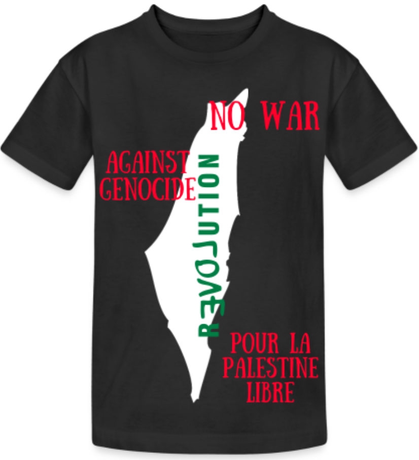 Tee shirt Palestine RÉVOLUTION