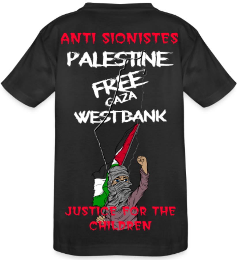 Tee shirt Palestine RÉVOLUTION