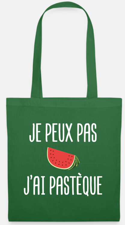 Sac en tissu PALESTINE je peux pas j'ai pastèque