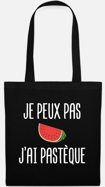 Sac en tissu PALESTINE je peux pas j'ai pastèque