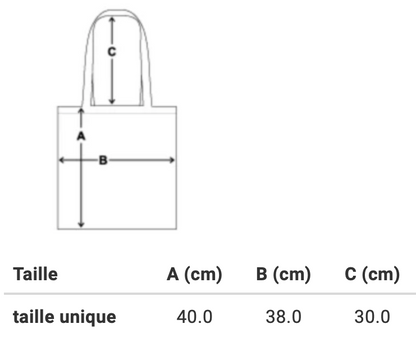 Sac en tissu Noel sapin