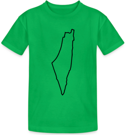 Tee shirt Palestine carte