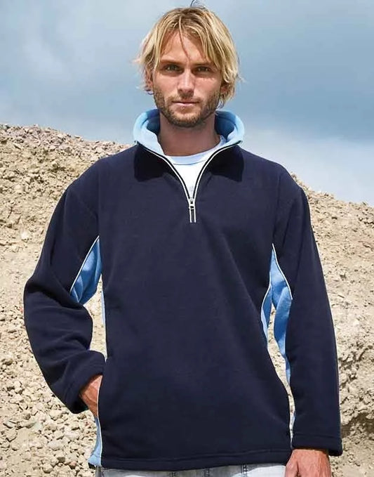 Sweater zip marine